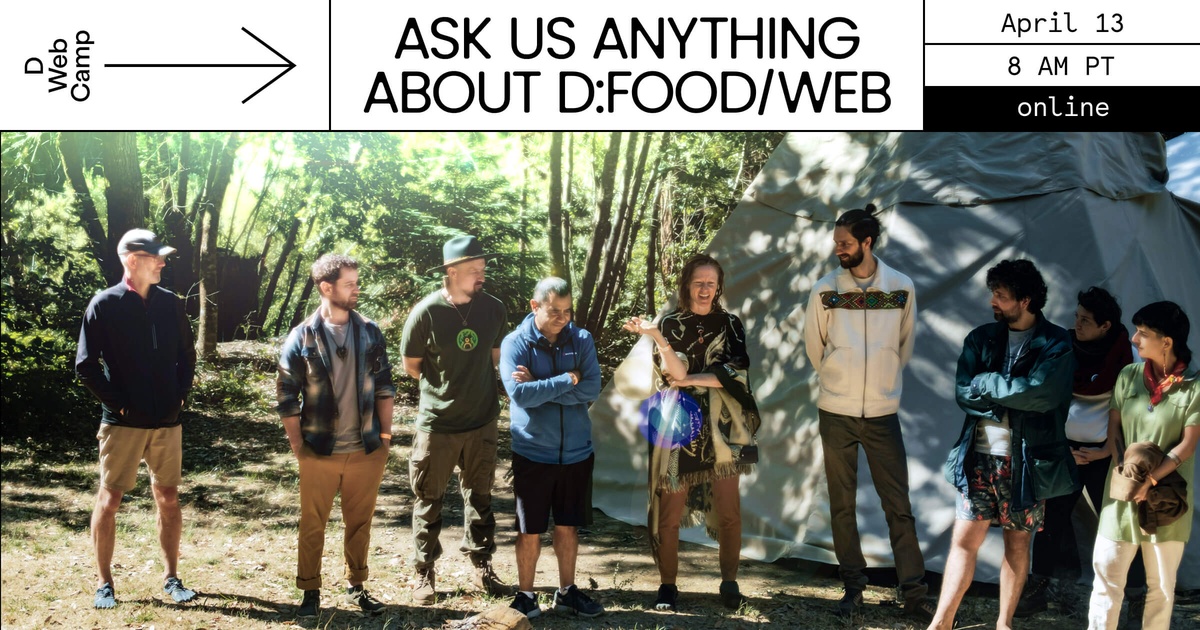 Ask Us Anything—D:food/web