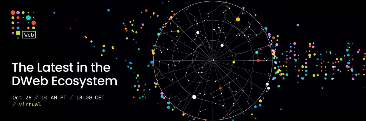 DWeb Virtual Meetup—Latest in the DWeb Ecosystem (October 2026)